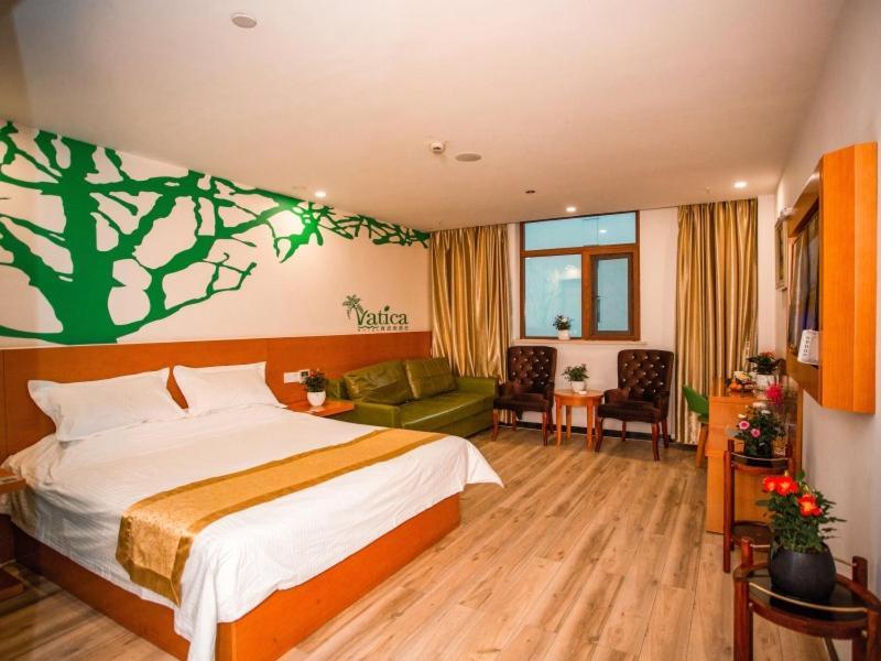 Vatica Shangdong Zaozhuang Tengzhou Railway Station Hotel Dış mekan fotoğraf