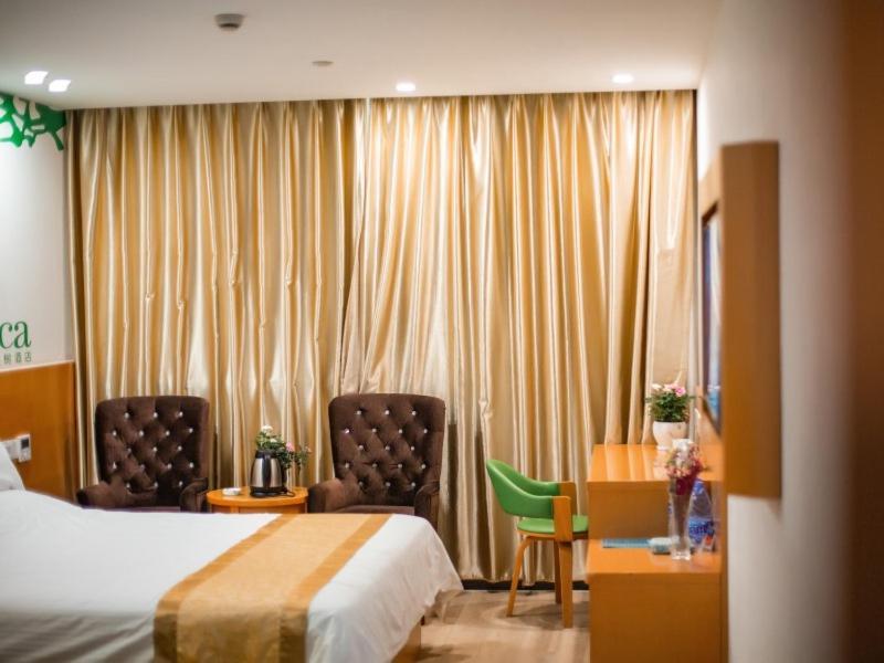 Vatica Shangdong Zaozhuang Tengzhou Railway Station Hotel Dış mekan fotoğraf