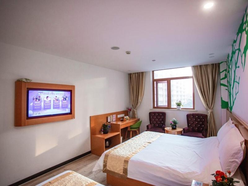 Vatica Shangdong Zaozhuang Tengzhou Railway Station Hotel Dış mekan fotoğraf
