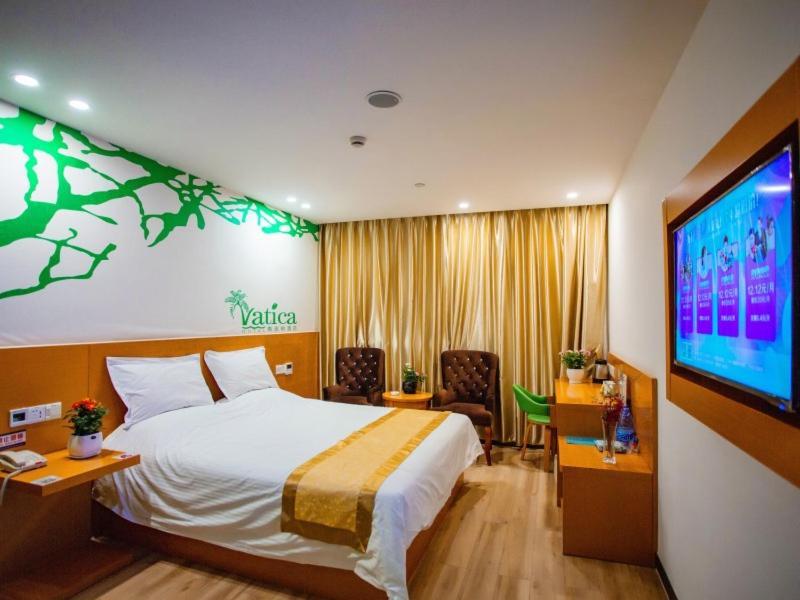 Vatica Shangdong Zaozhuang Tengzhou Railway Station Hotel Dış mekan fotoğraf