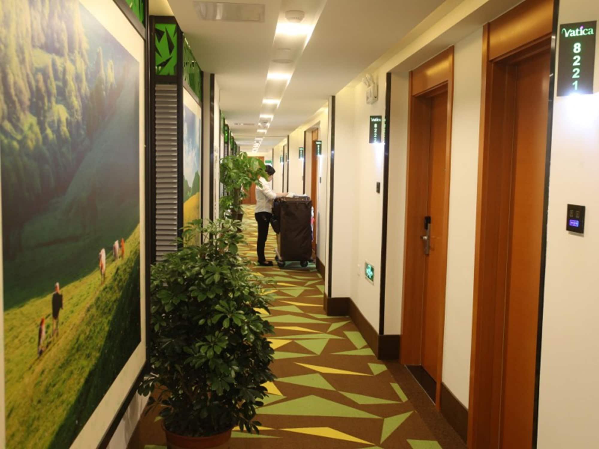 Vatica Shangdong Zaozhuang Tengzhou Railway Station Hotel Dış mekan fotoğraf