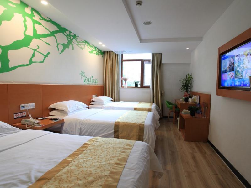 Vatica Shangdong Zaozhuang Tengzhou Railway Station Hotel Dış mekan fotoğraf