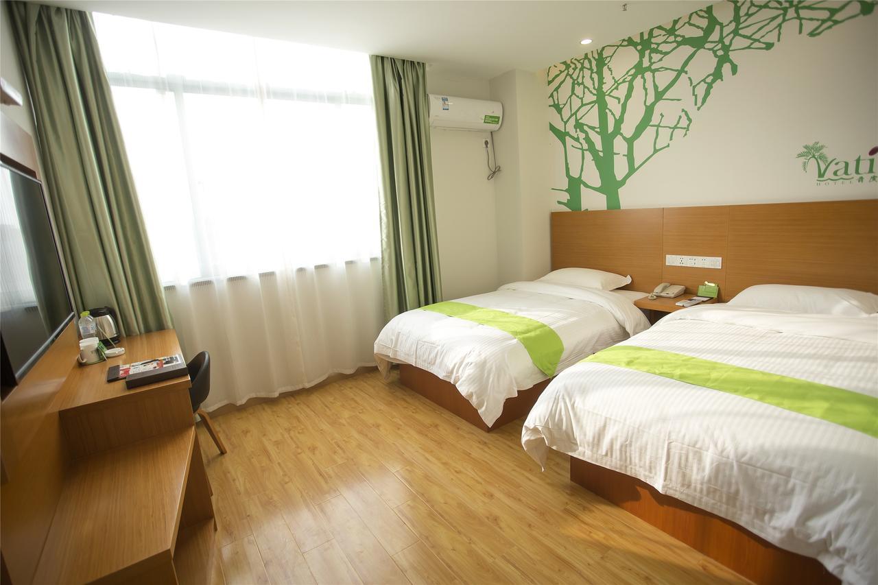 Vatica Shangdong Zaozhuang Tengzhou Railway Station Hotel Dış mekan fotoğraf